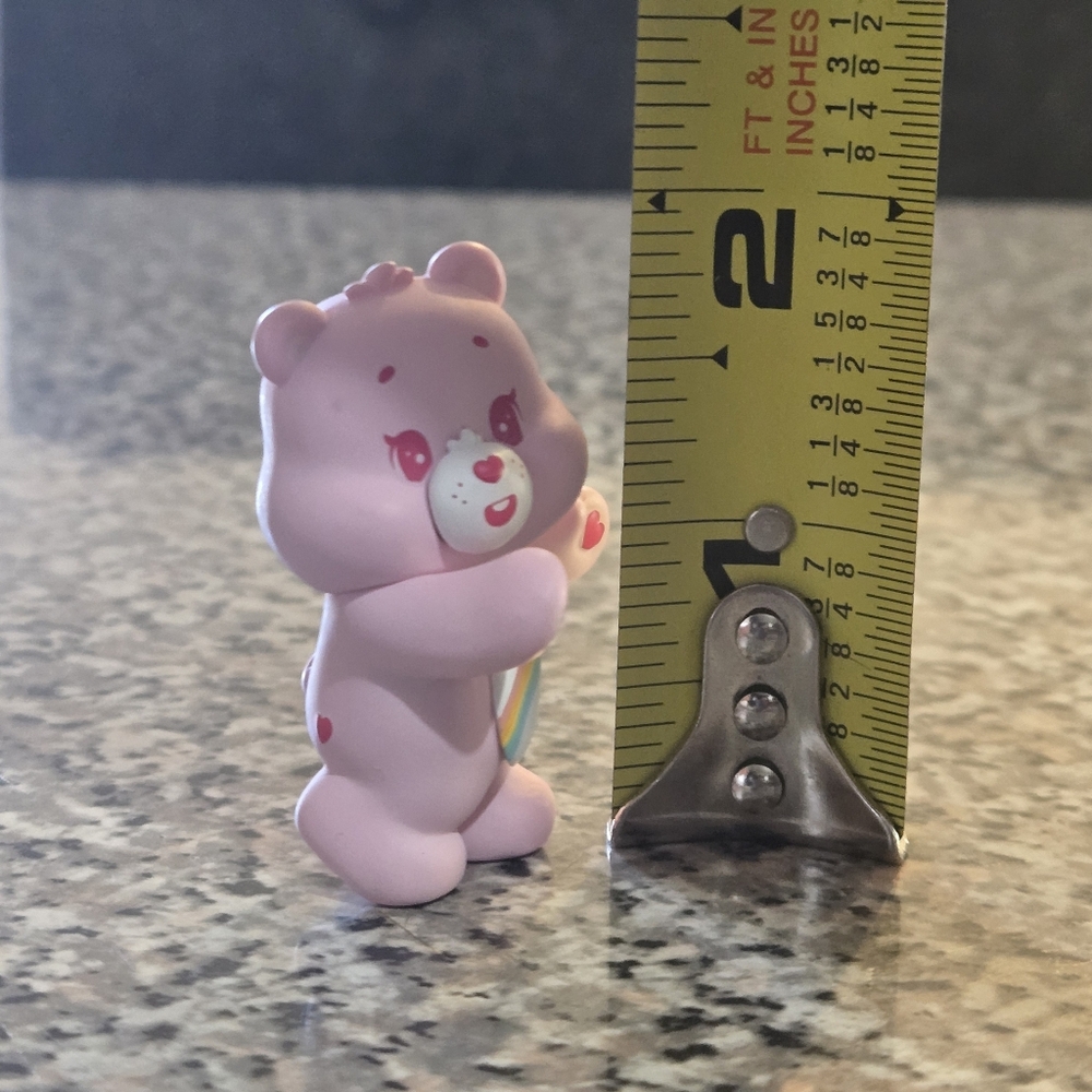 ππ Charming Cheer Care Bear Mini Figurine - Picture 7 of 9